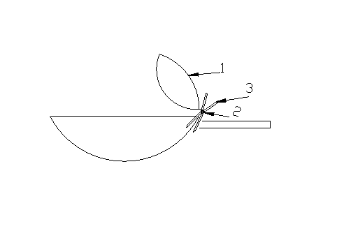 Clamp type oil splashing shield