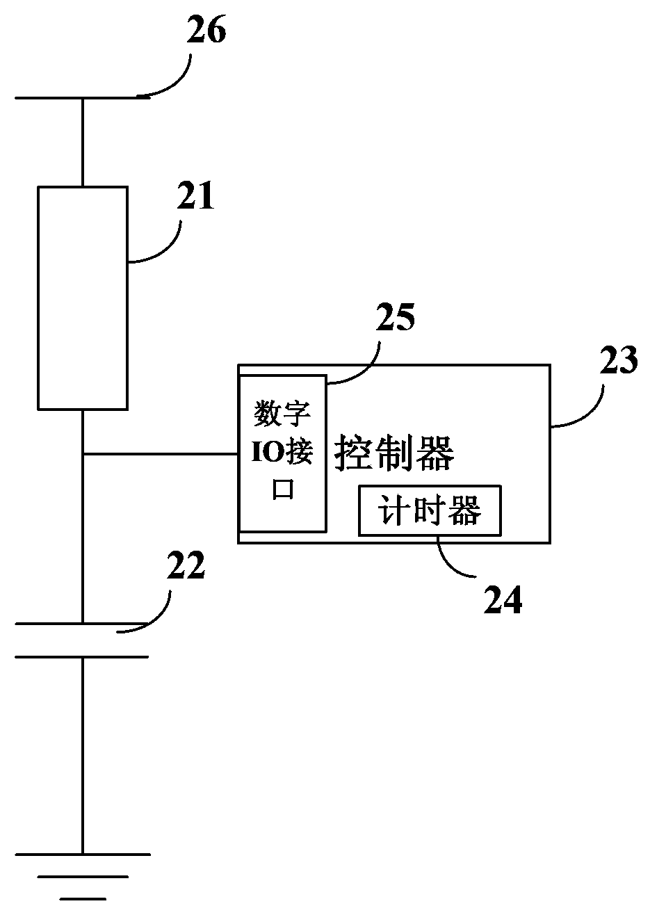 Measuring method, measuring circuit and monitoring apparatus