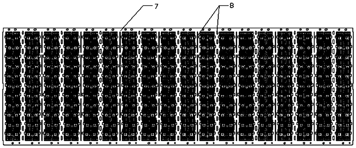 A high-density integrated circuit packaging structure