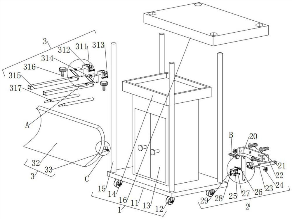 A multifunctional mobile therapeutic vehicle for digestive endoscopy nursing