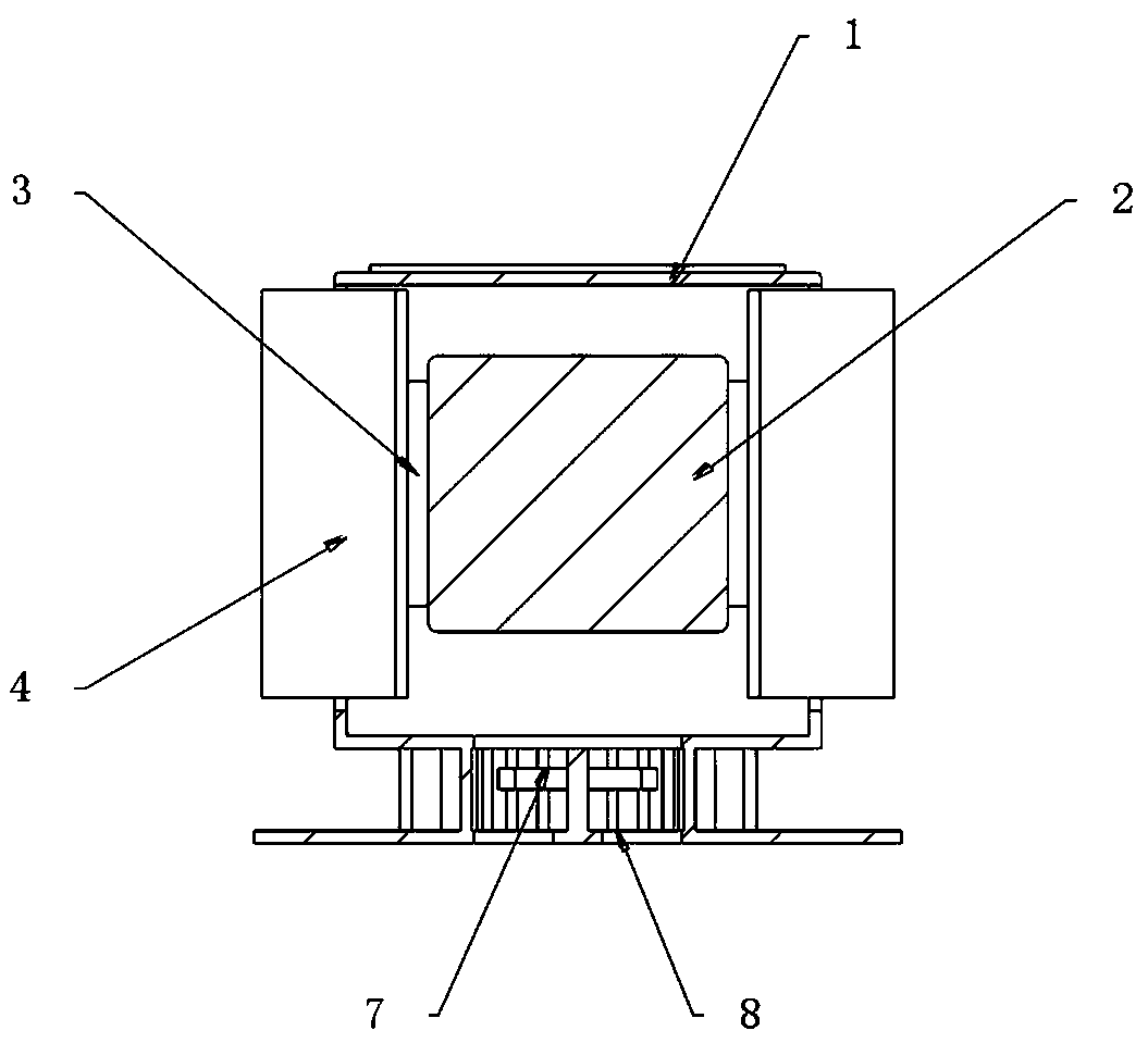 Battery module and heat dissipation device thereof