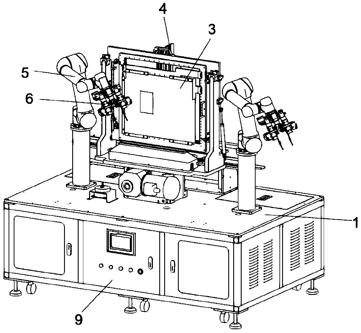 Probe automatic detection equipment and detection method thereof