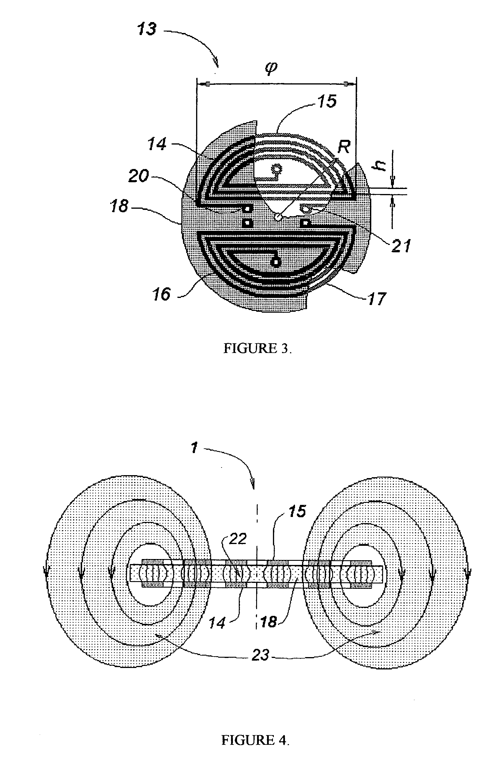 Electromagnetic apparatus for measuring angular position