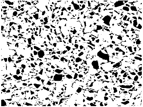 High-entropy alloy binder phase-based nitrogen-containing hard alloy and preparation method thereof