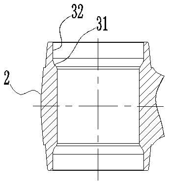 Traction bar ball assembly, and assembling tool and assembling method for traction bar ball assembly