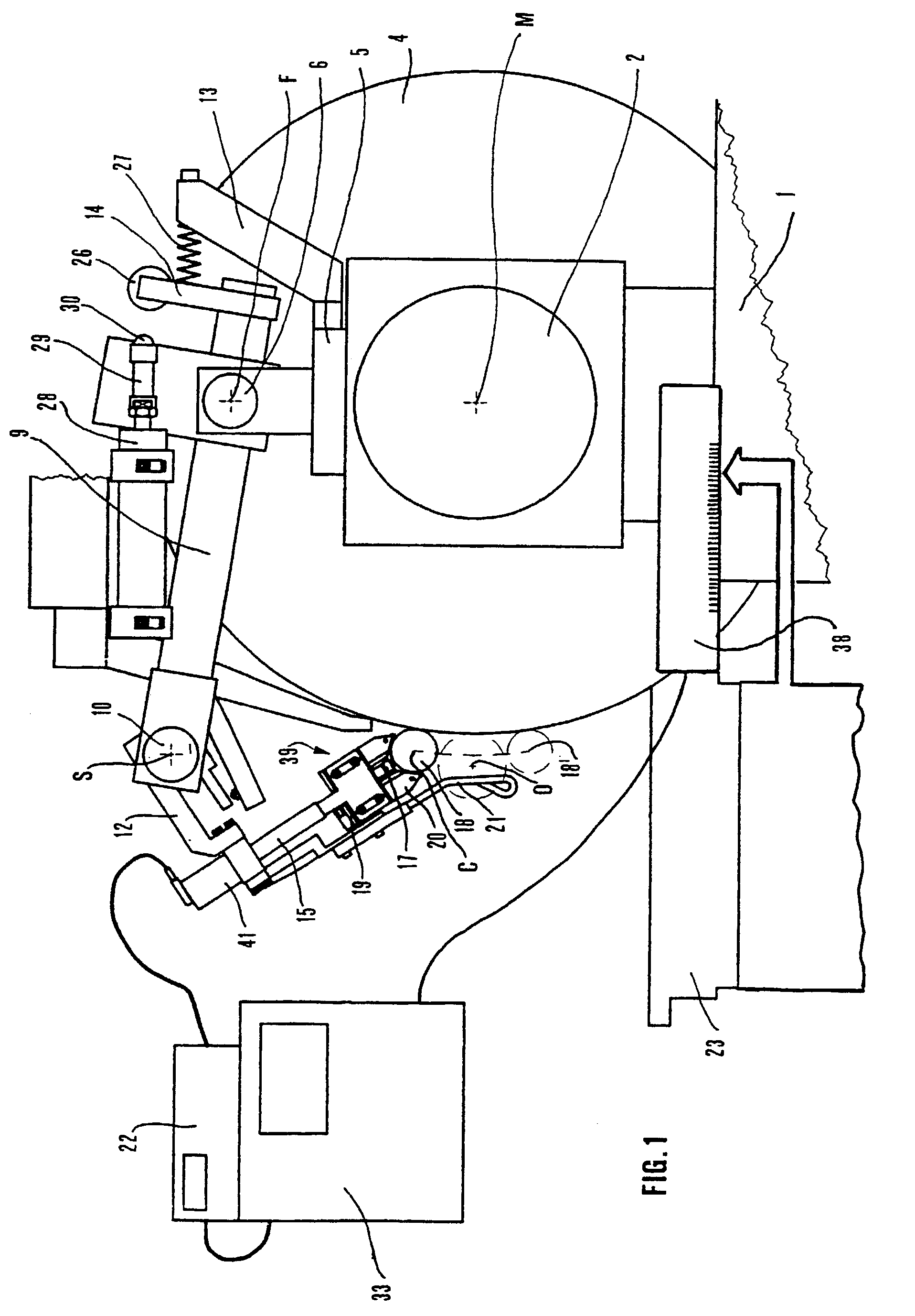 Apparatus and method to measure the dimensional and form deviation of crankpins at the place of grinding