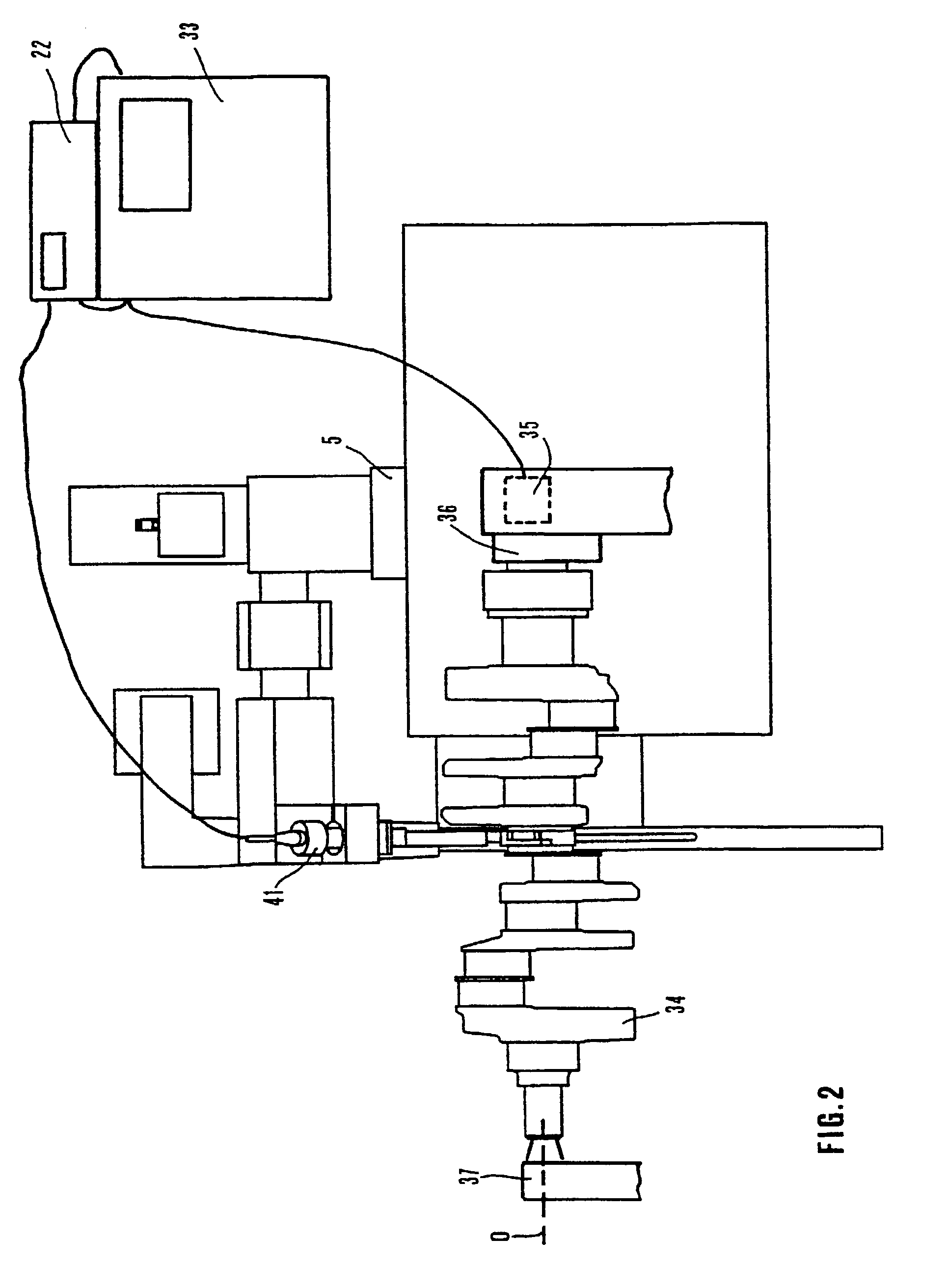 Apparatus and method to measure the dimensional and form deviation of crankpins at the place of grinding