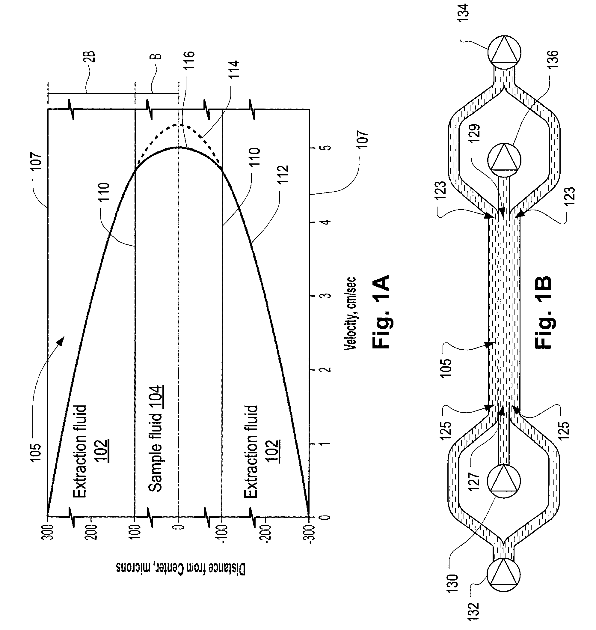 Systems and methods of microfluidic membraneless exchange using filtration of extraction outlet streams