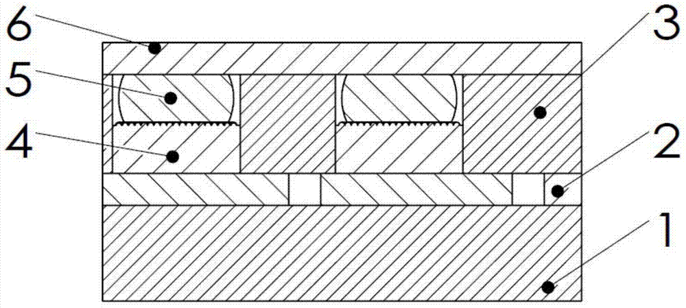 Circuit device used for back contact solar module and preparation method