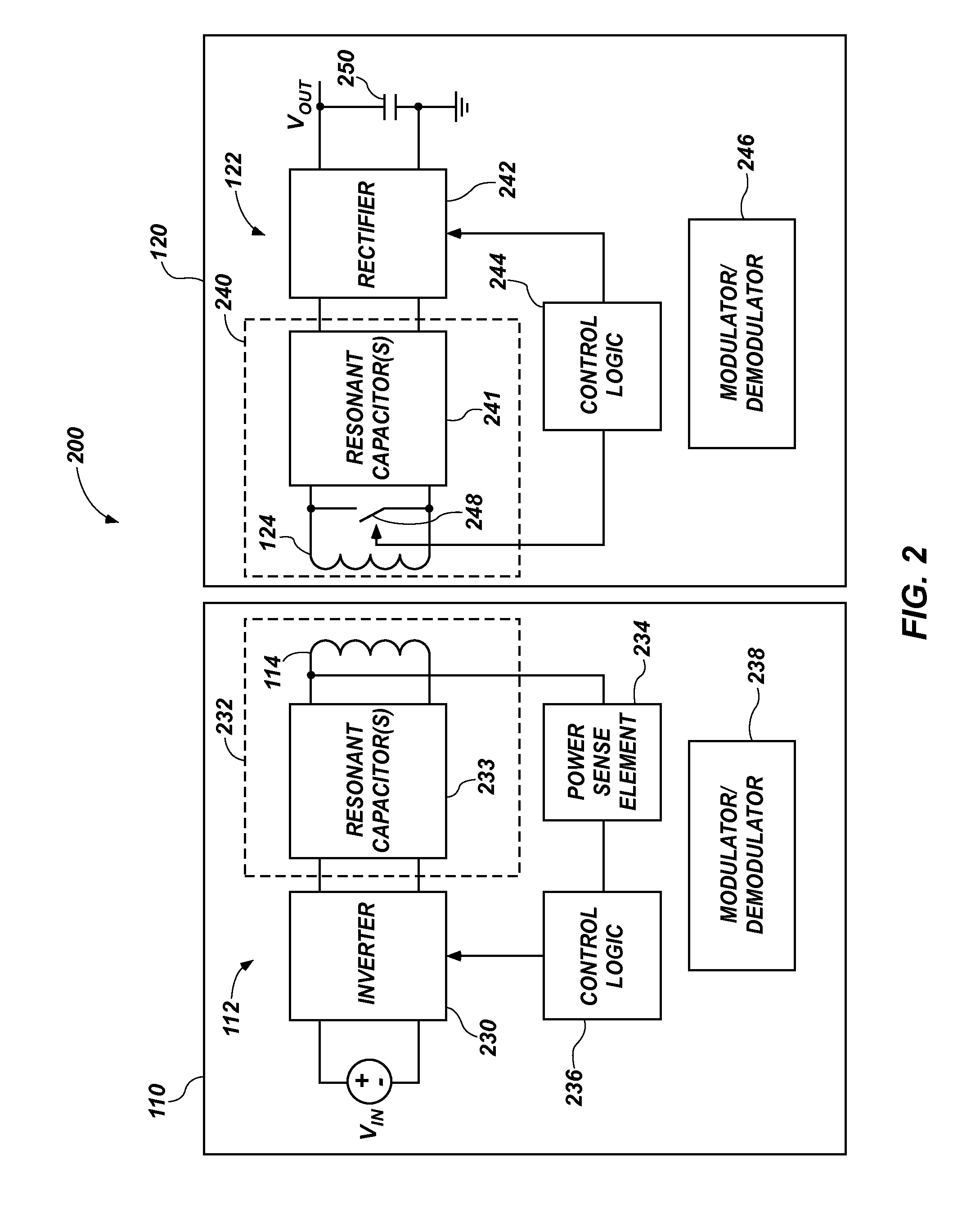 Apparatus, system, and method for detecting a foreign object in an inductive wireless power transfer system via coupling coefficient measurement