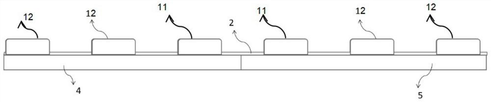 Spliced display panel and display device