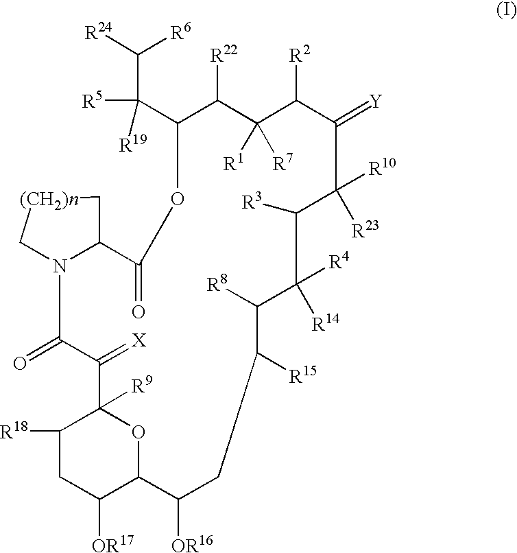 Use of macrolide compounds for the treatment of dry eye