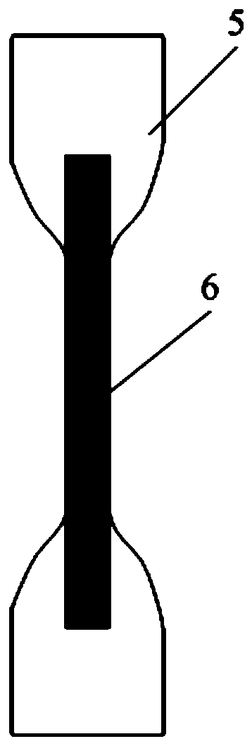 Determination method of tensile properties of existing silicone sealants and structural adhesives