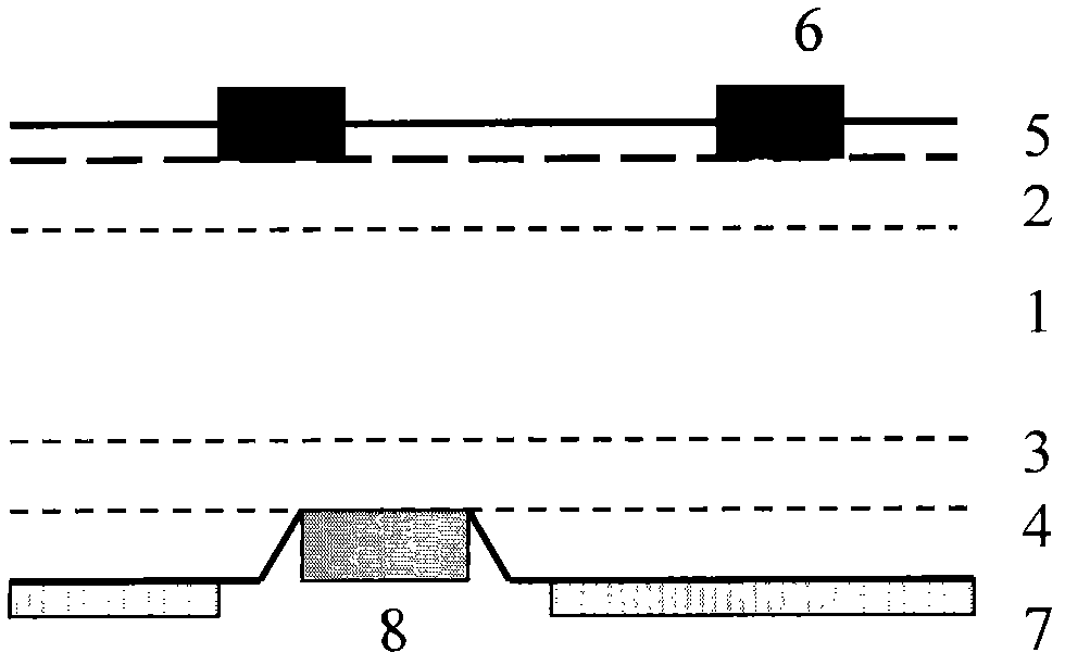 Double-junction solar cell of broad spectrum photovoltaic effect and preparation method thereof