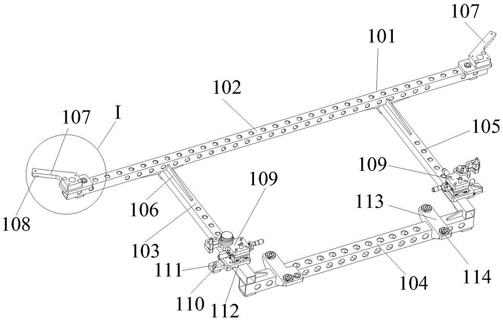 Detection device and method for machine cover on body-in-white