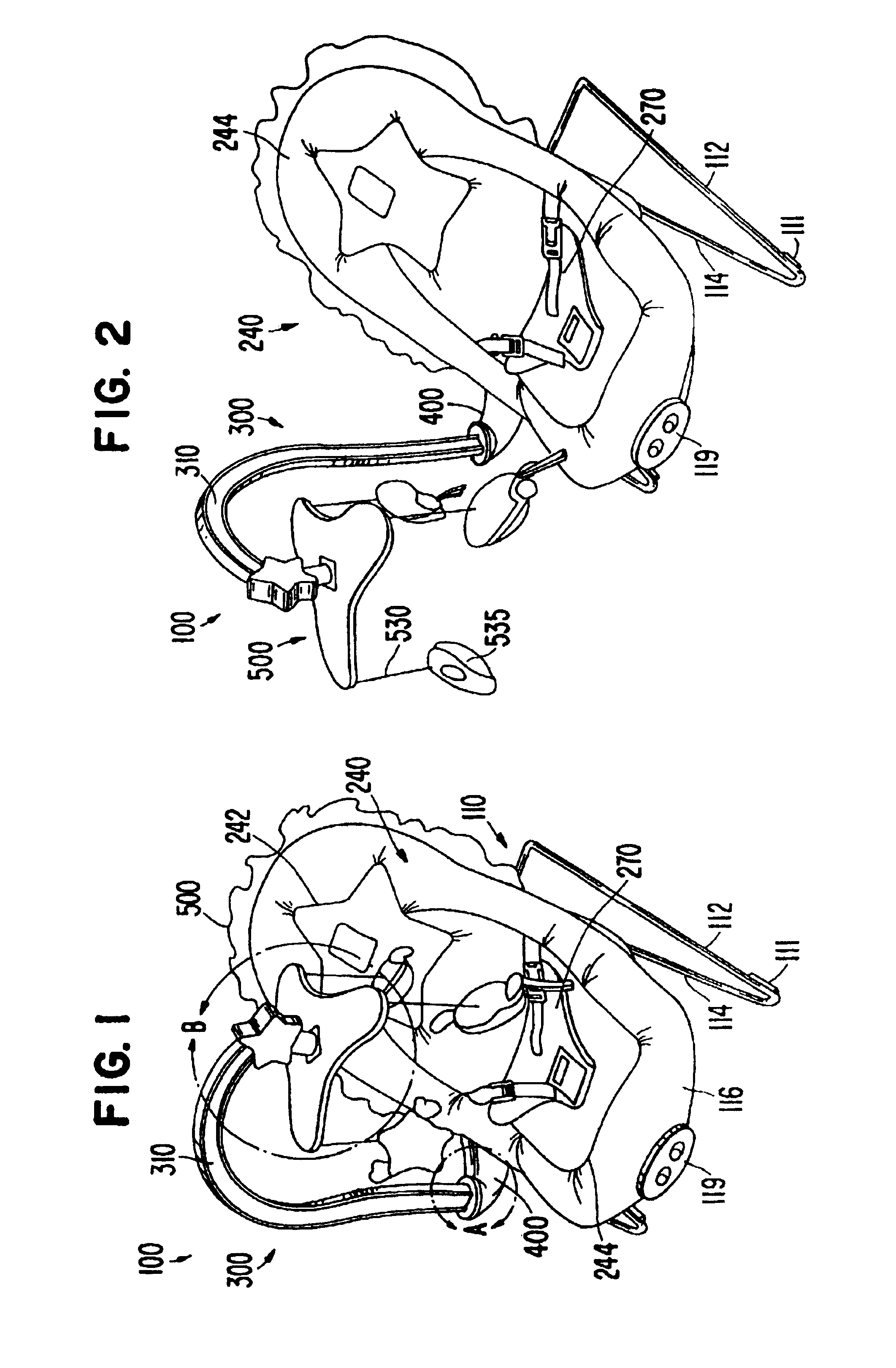 Infant support with entertainment device