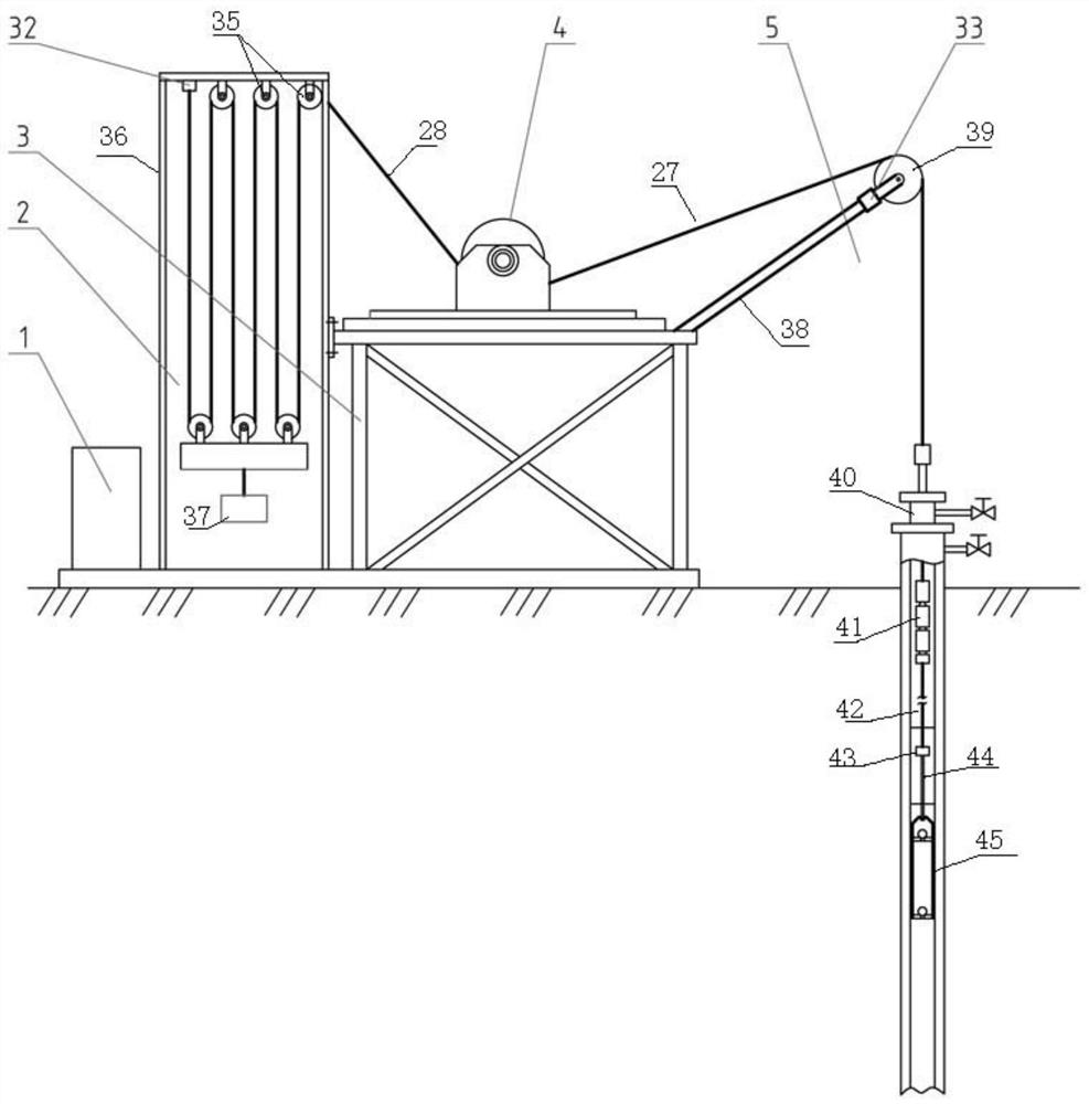 Intelligent ultra-long stroke winch oil pumping unit