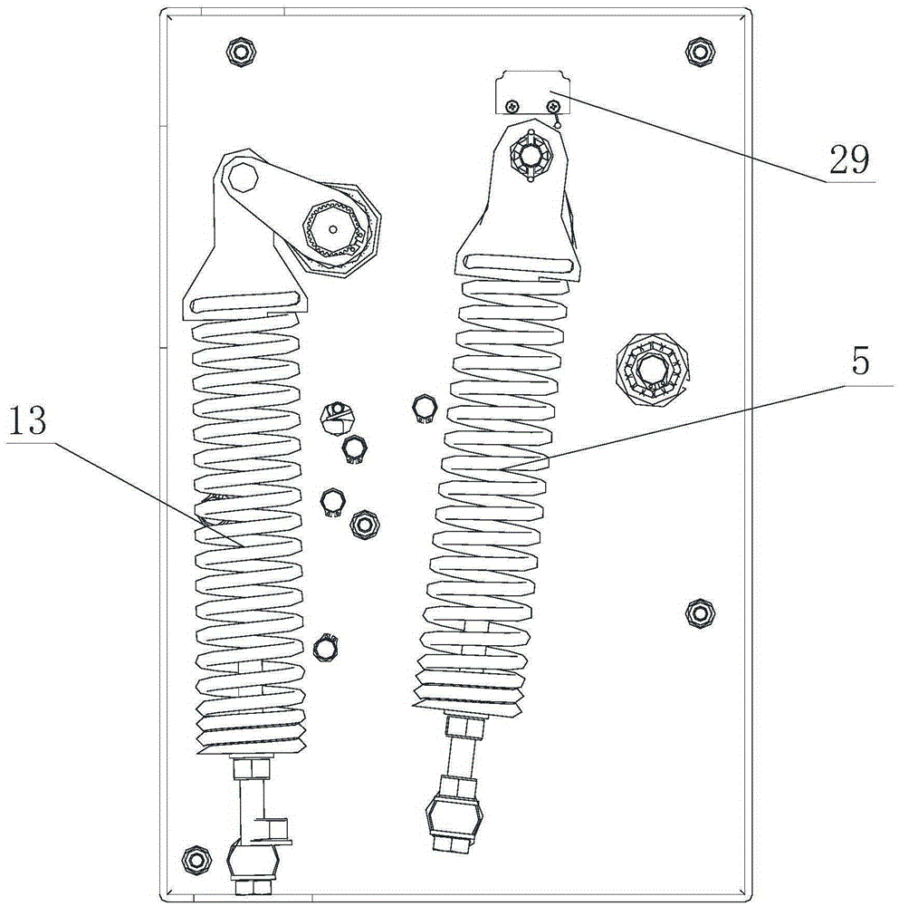 Spring operating mechanism for breaker