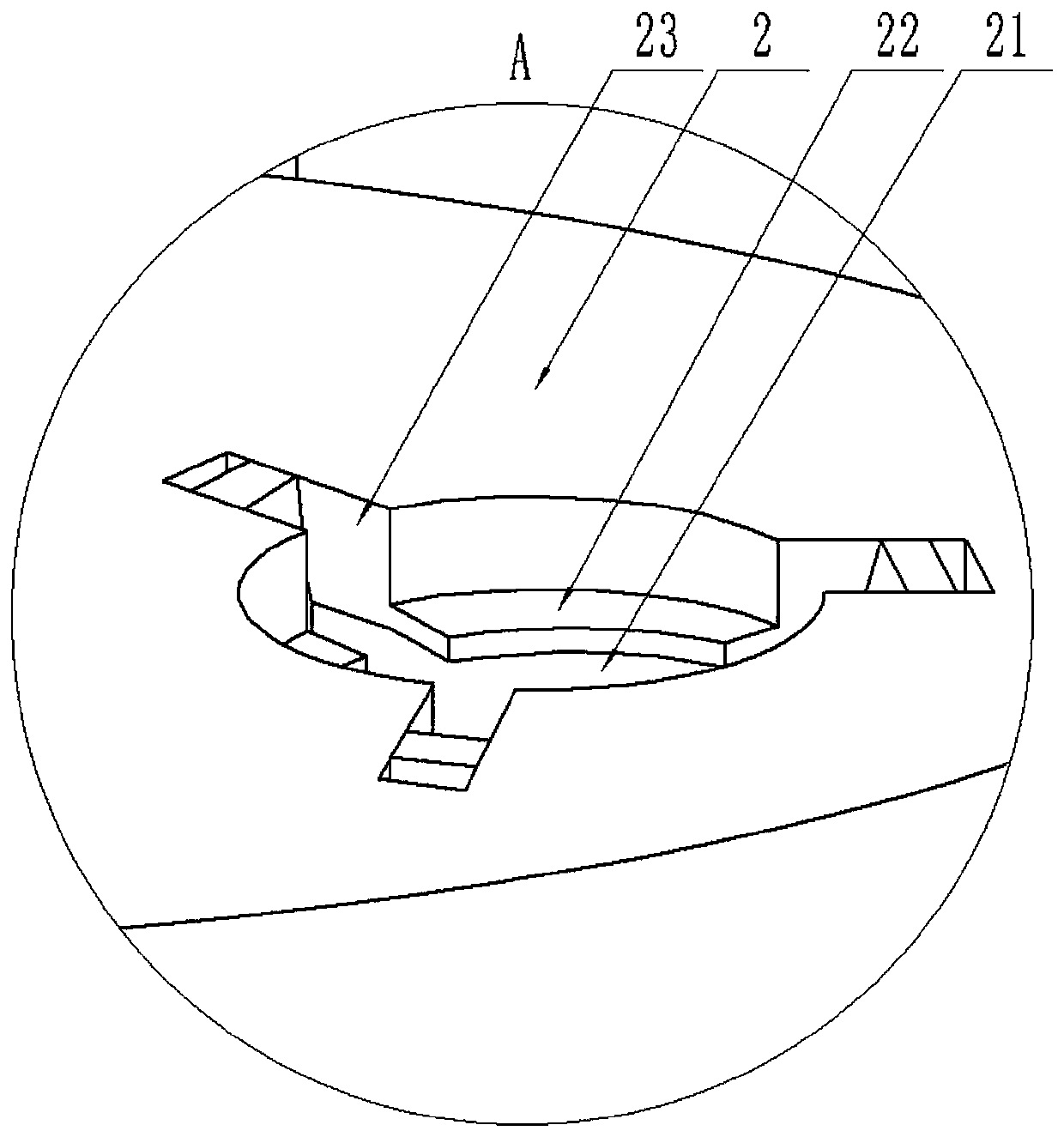 Automobile part automatic forging device and forging method