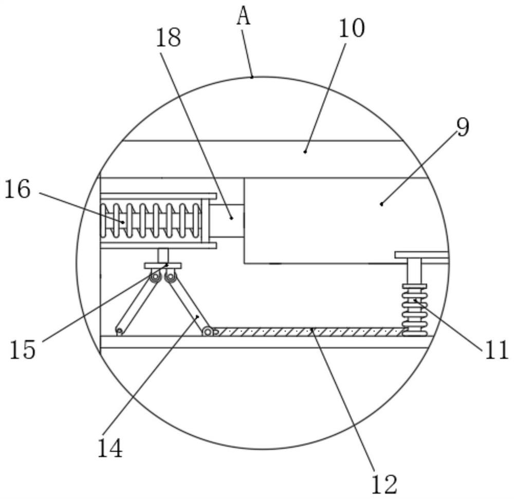 Automatic fish feed feeding mechanism