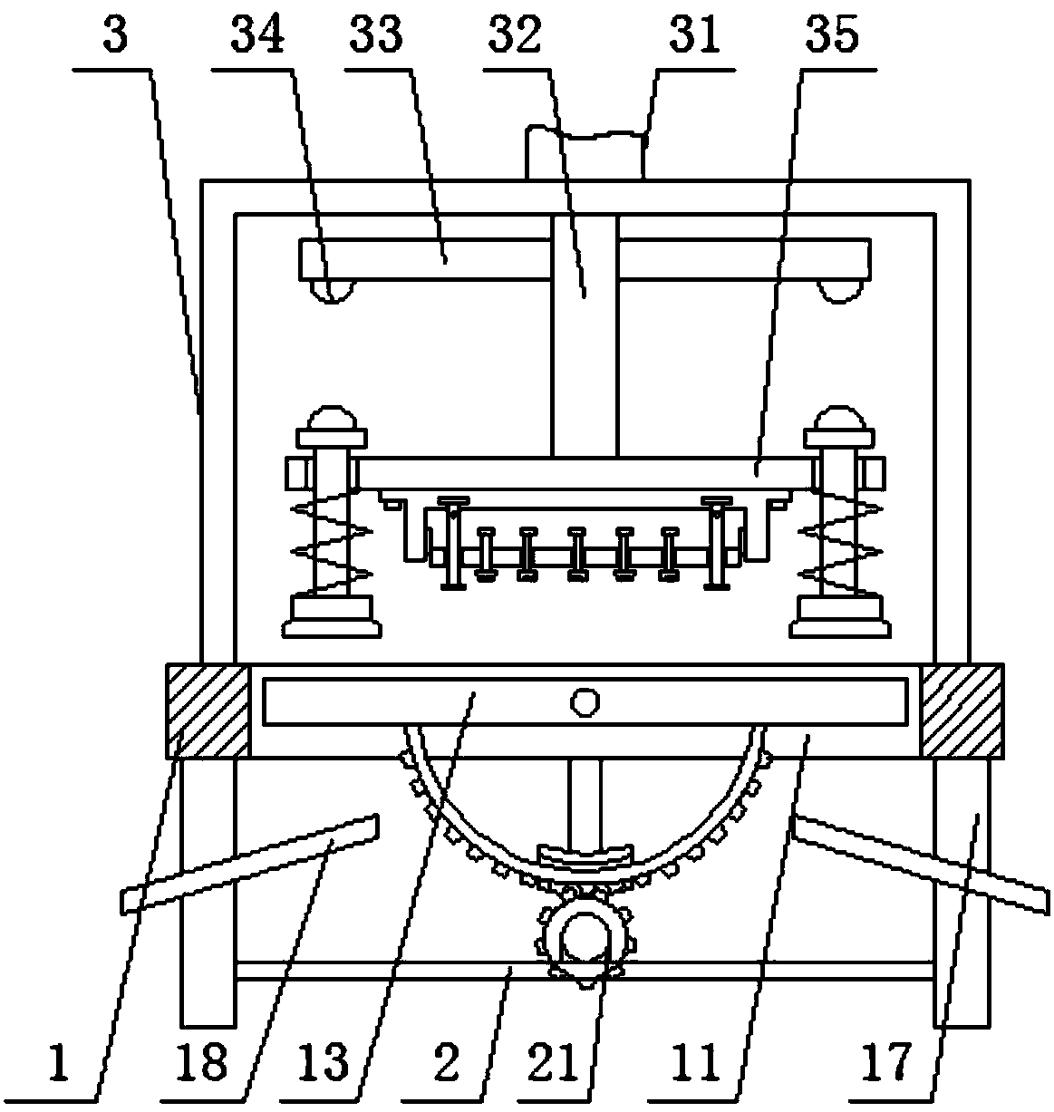 Automatic finished product testing device for electric circuit board production