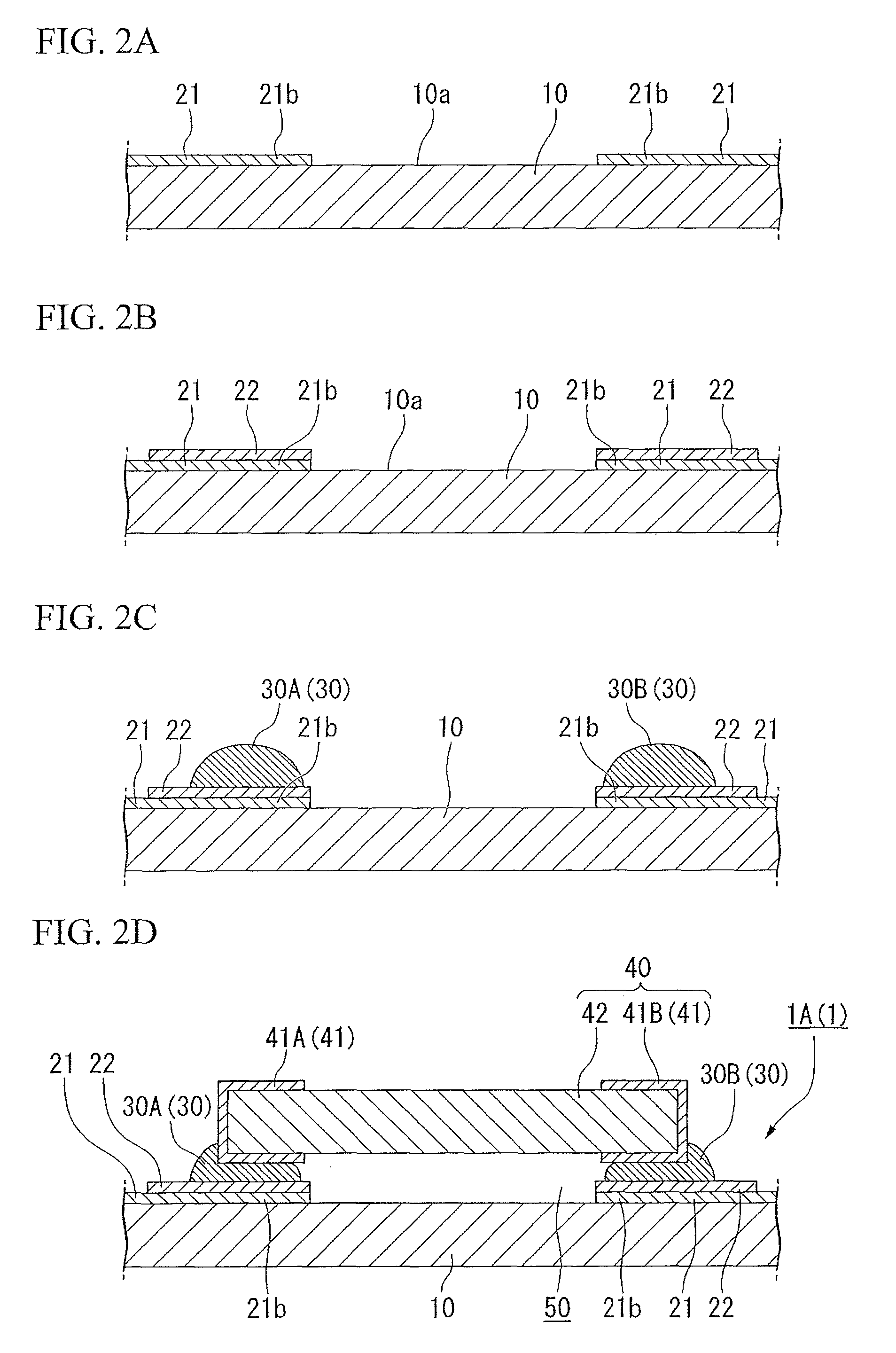 Mounting board and method of producing the same