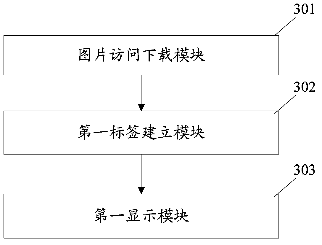 Network dynamic picture static display method and device