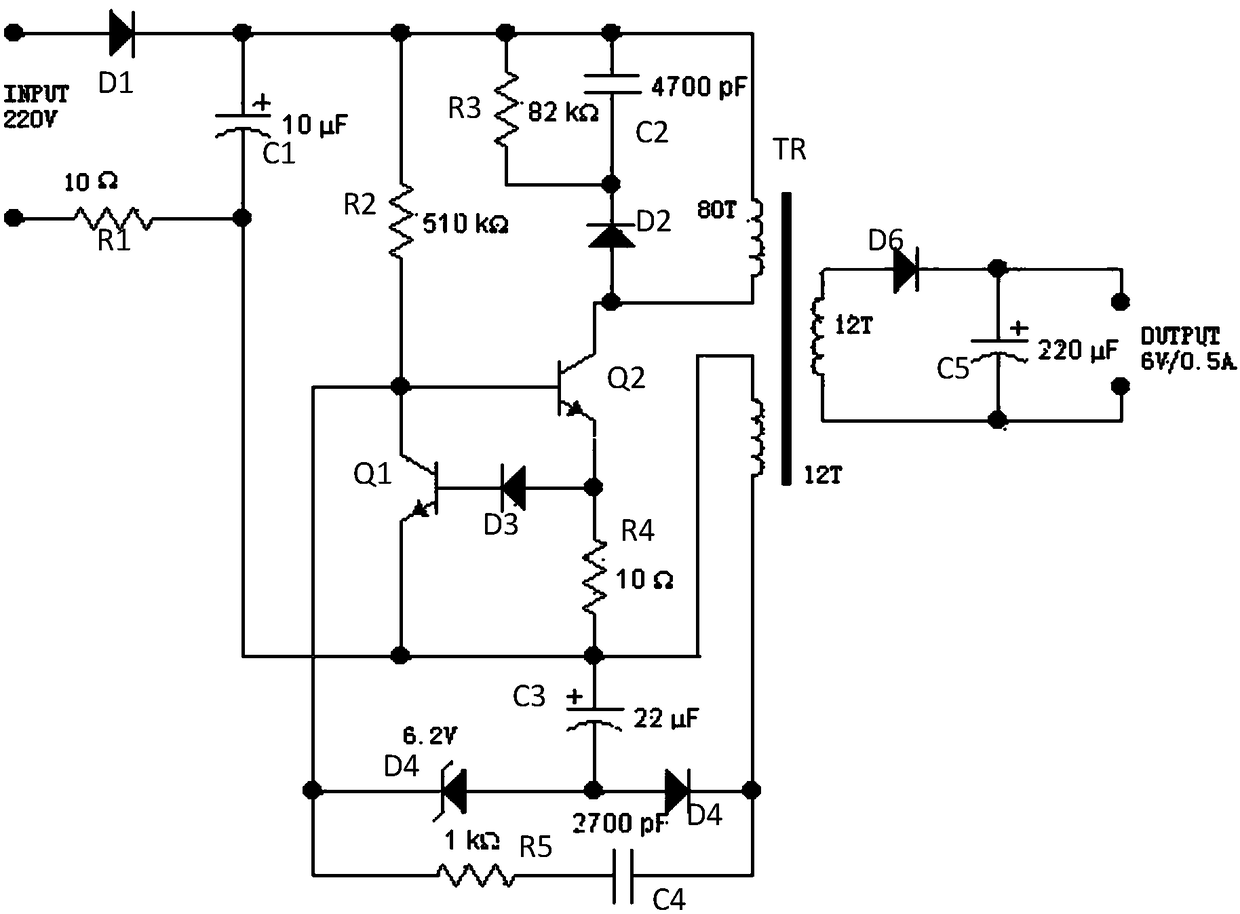 Power conversion circuit for LED driving