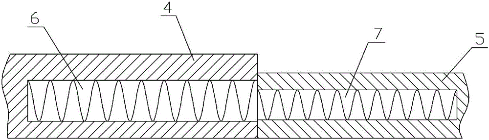 Separating system and method for aluminum-plastic prebagged materials