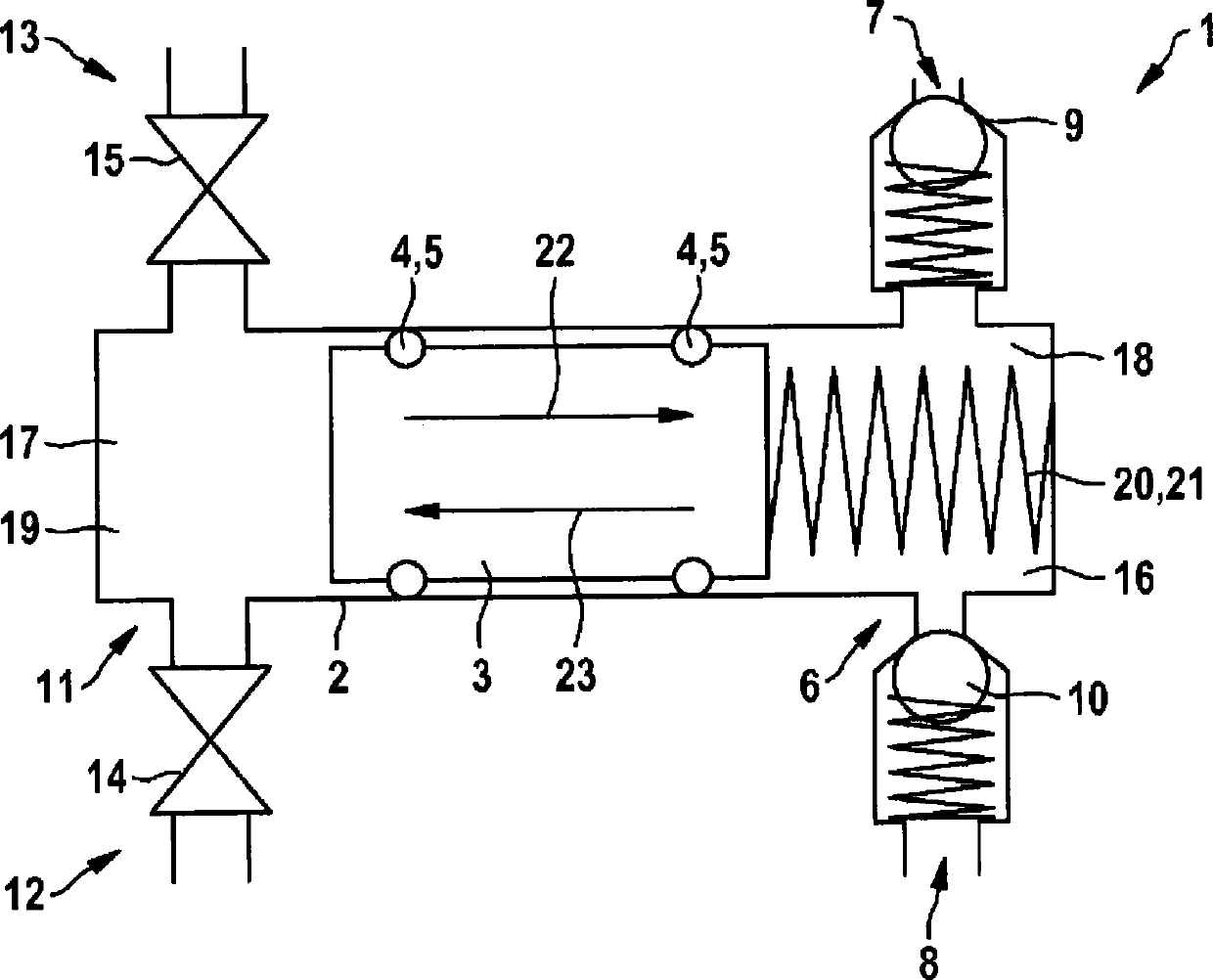 Air conditioning compressor for a vehicle and vehicle