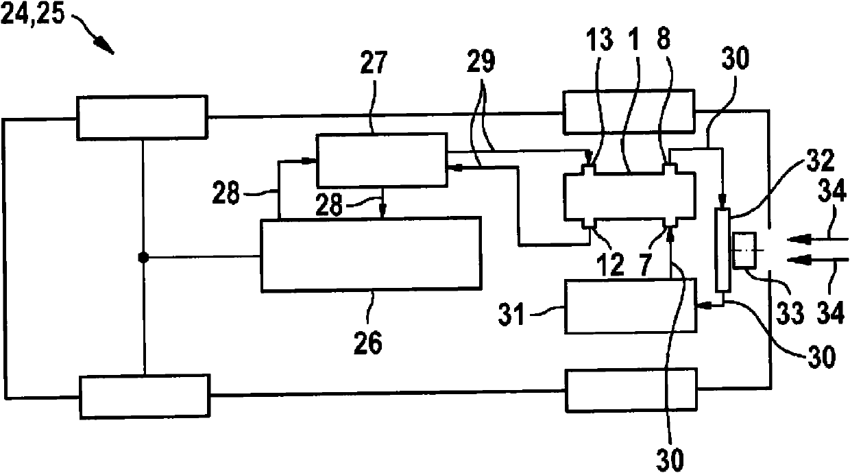 Air conditioning compressor for a vehicle and vehicle