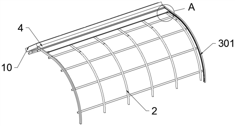 Environment-friendly flower planting greenhouse based on new energy