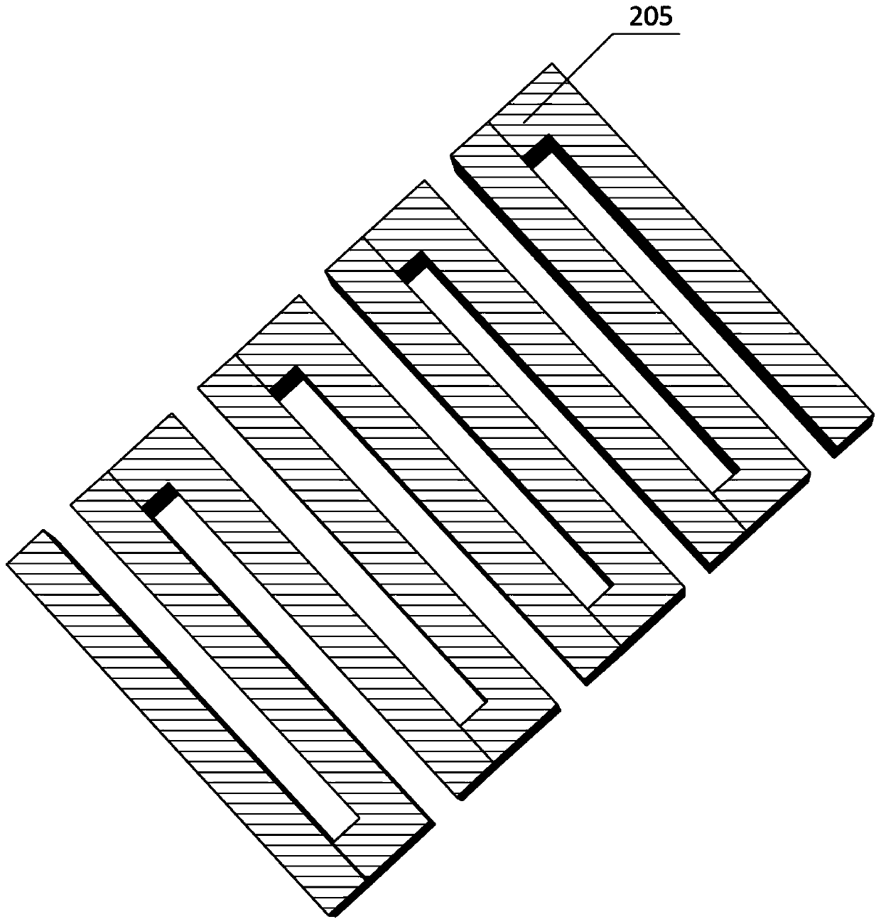 Mine driving face self-powered distributed earthquake monitoring system and method