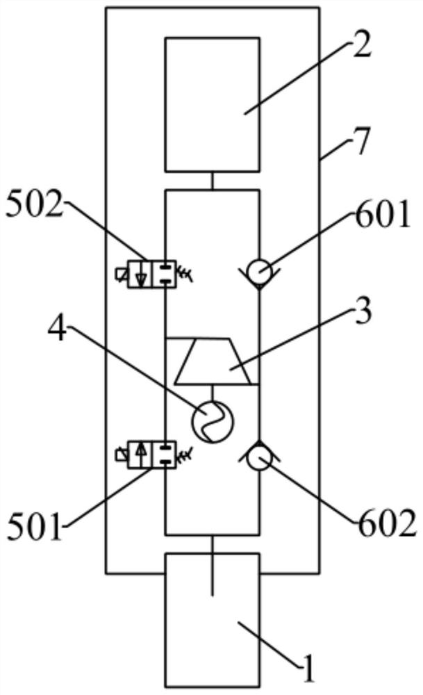 Single-working-medium ocean thermal energy collection and power generation device and method