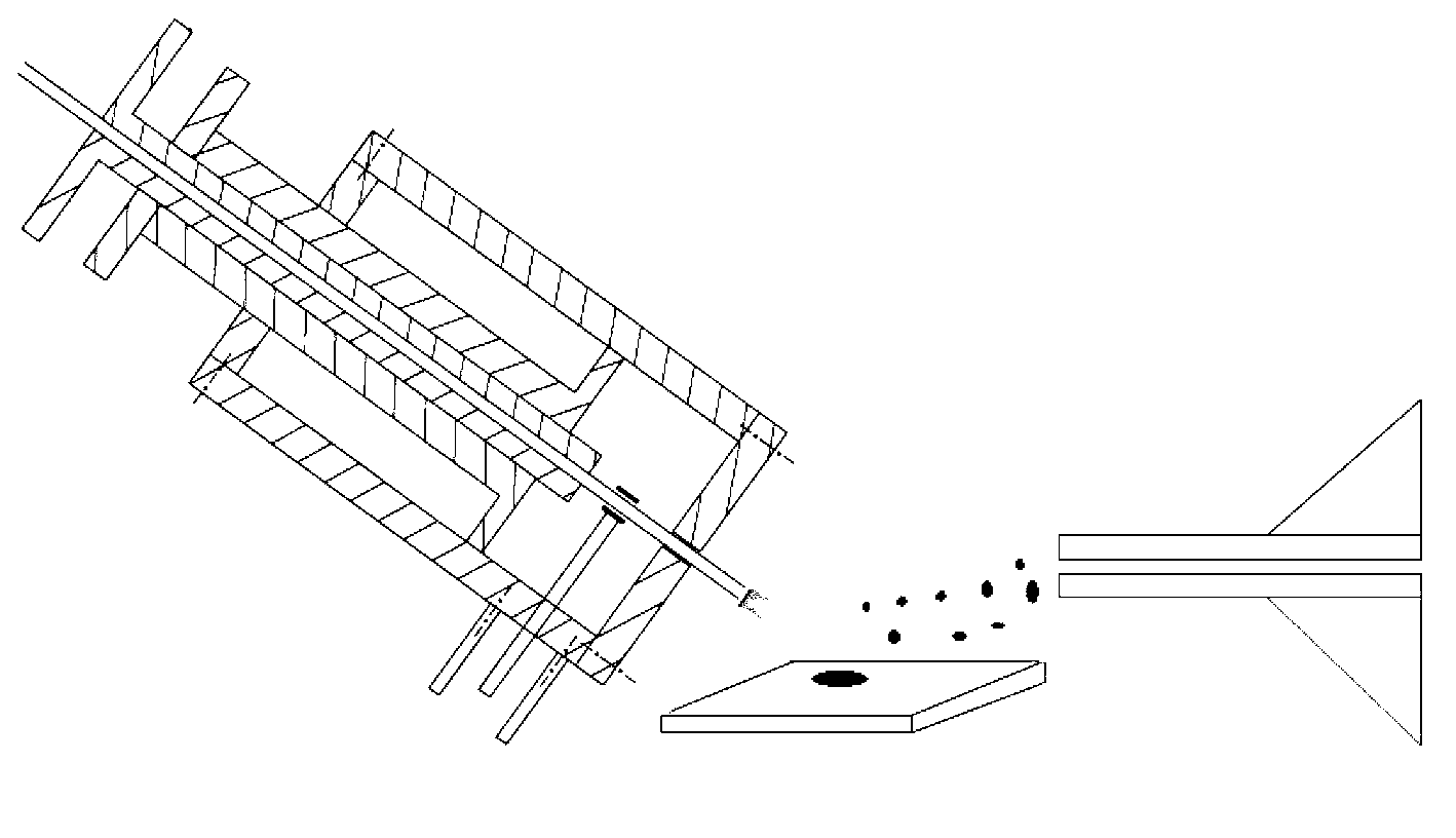 Microwave plasma based atmospheric pressure desorption ion source and application thereof