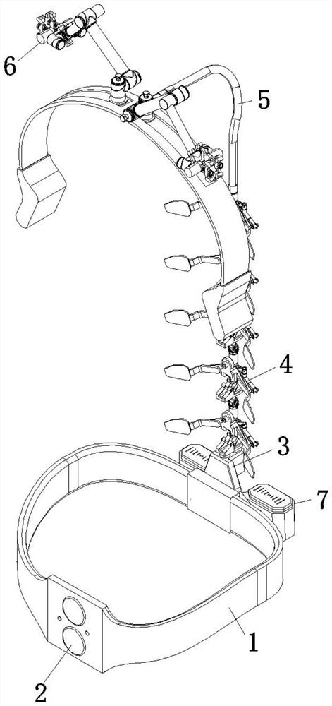 Auxiliary lug erecting device for livestock breeding and using method