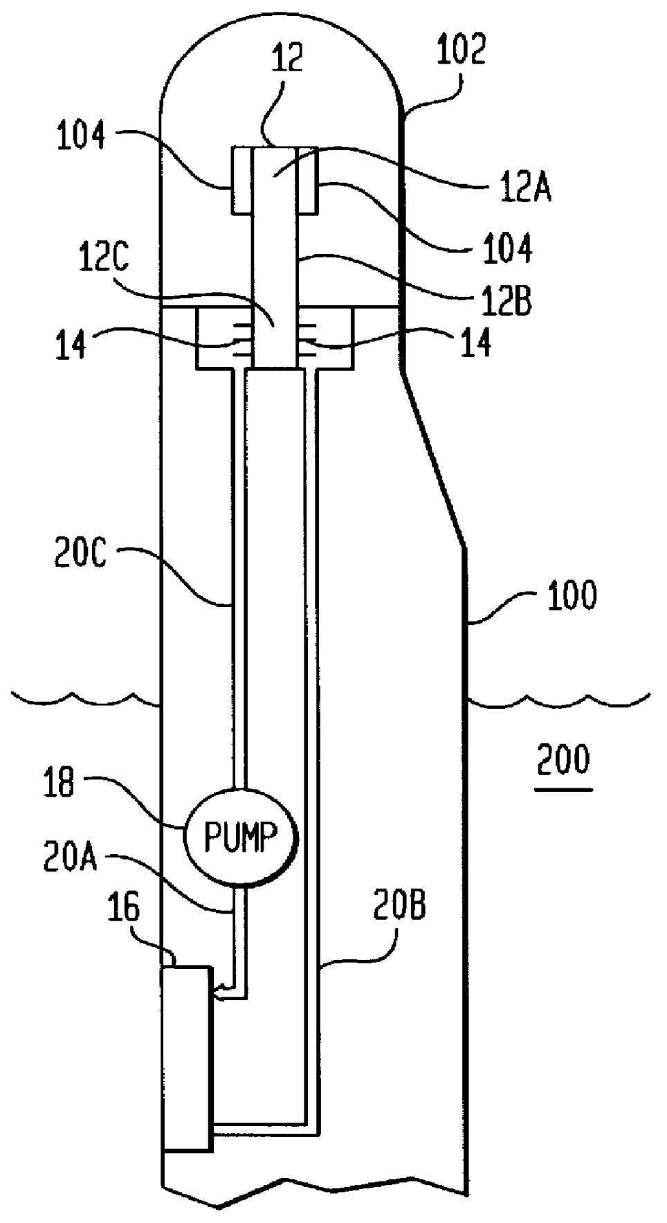 Directional heat exchanger