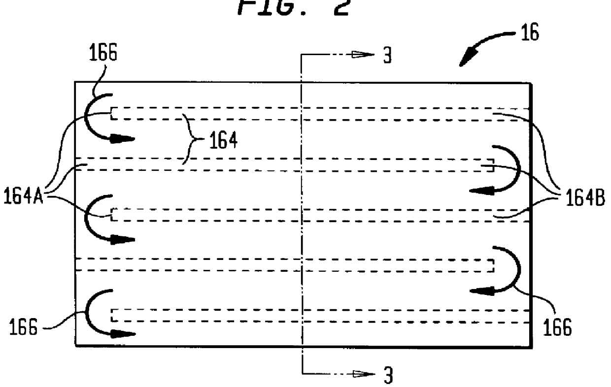 Directional heat exchanger