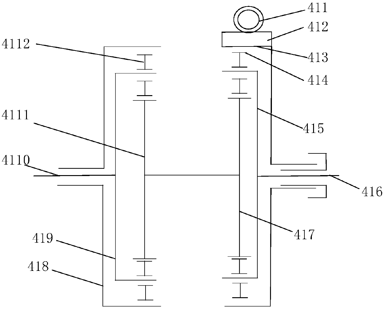 Active electro-hydraulic coupling steering system and vehicle