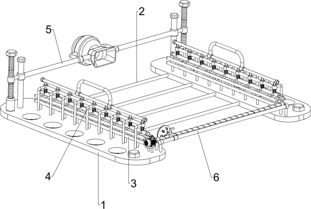 Flexible circuit board processing and fixing device capable of preventing static electricity and collecting dust