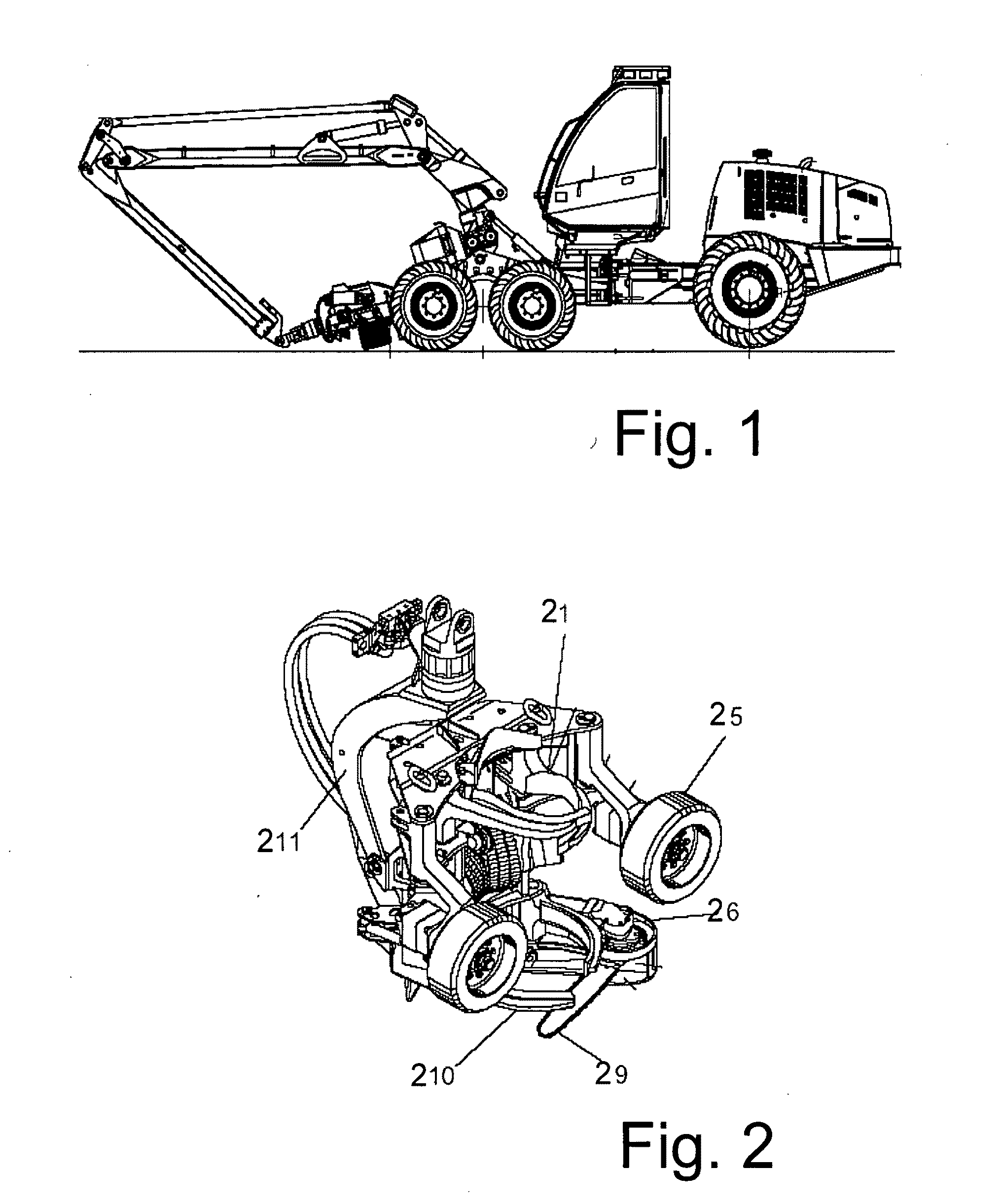 System for measuring the performance of a forest machine