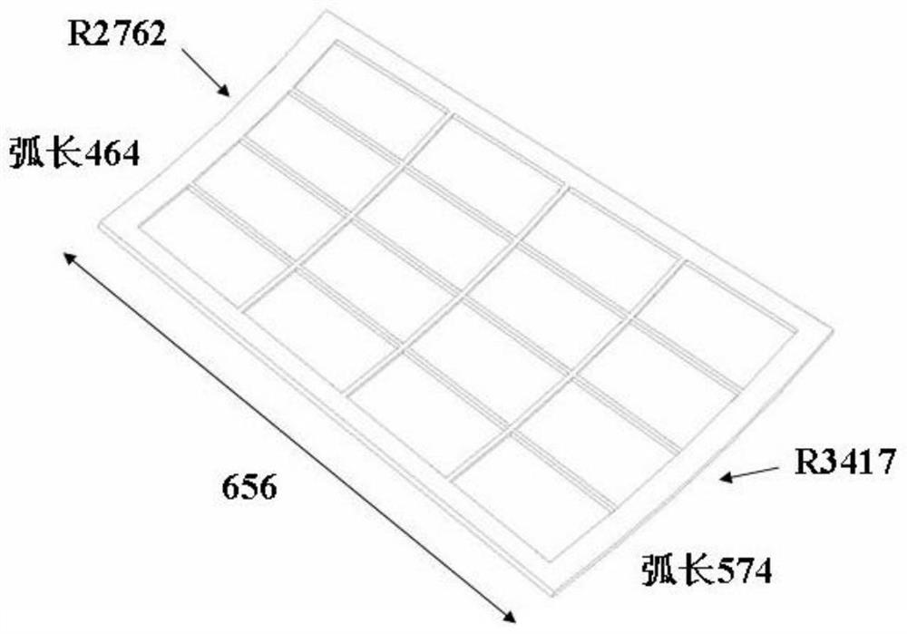 Additive hot-pressing inflatable composite forming method for topological structure wallboard