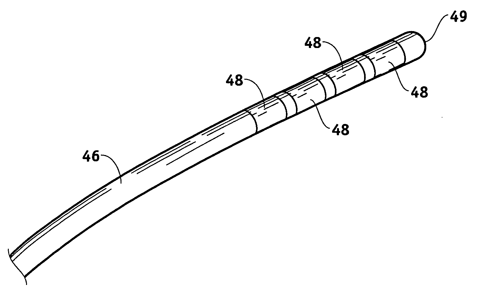 Lead electrode for use in an MRI-safe implantable medical device