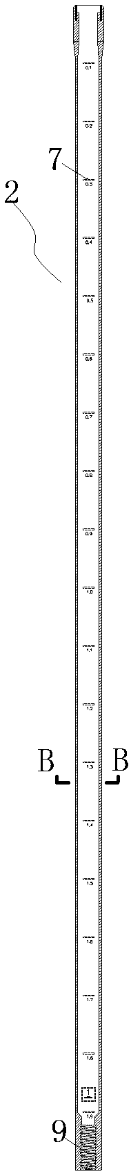 A blast hole charging and plugging device