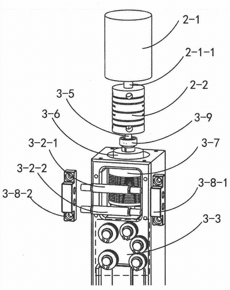 Steel wire rope transmitting linear telescopic mechanism for minimally-invasive surgery robot