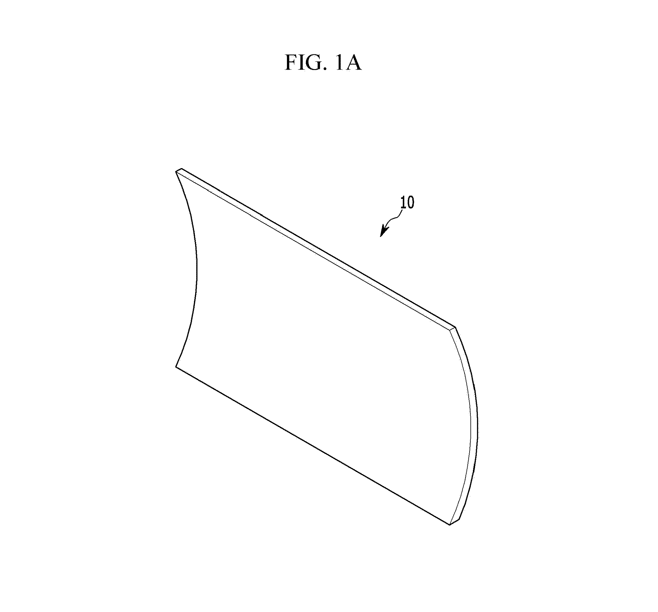 Curved display device