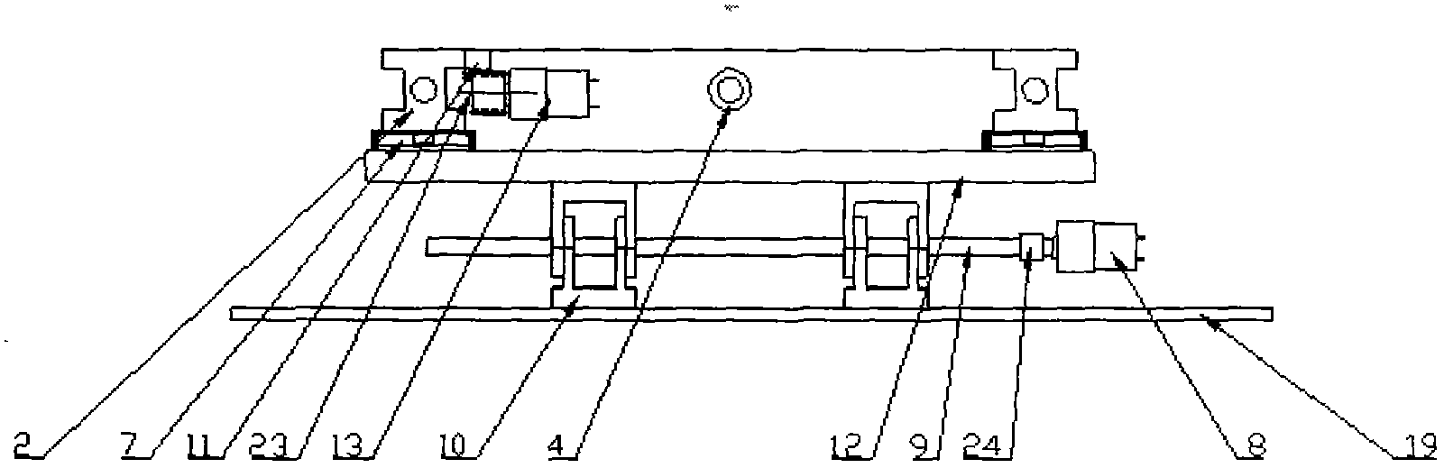 Multifunctional full-view-angle liquid crystal television wall with bookshelf