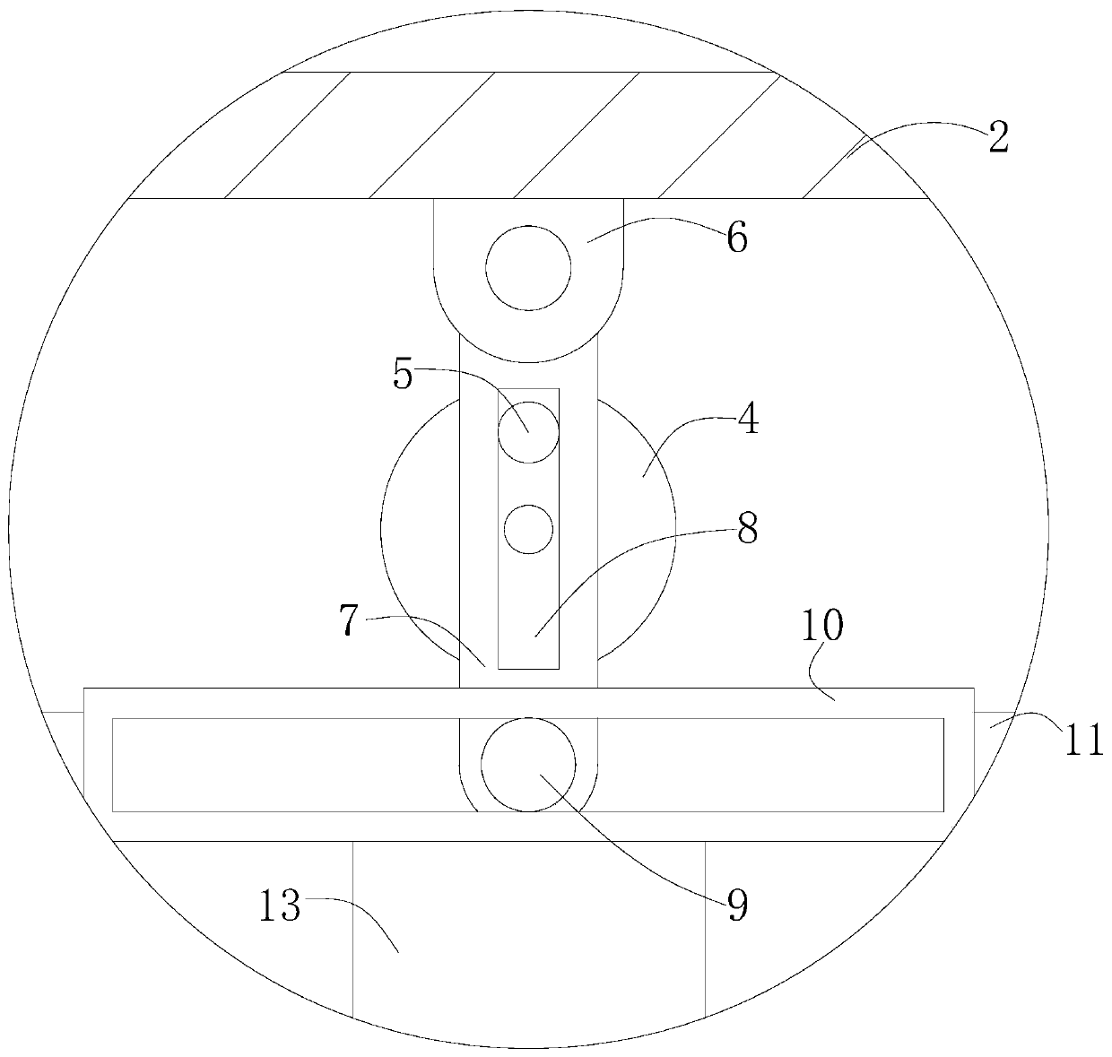 A stable dye transfer device