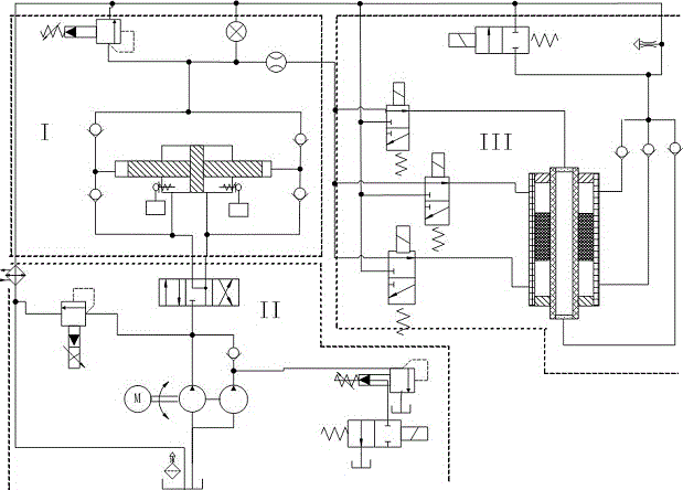 Hydraulic test system device for down-hole packer