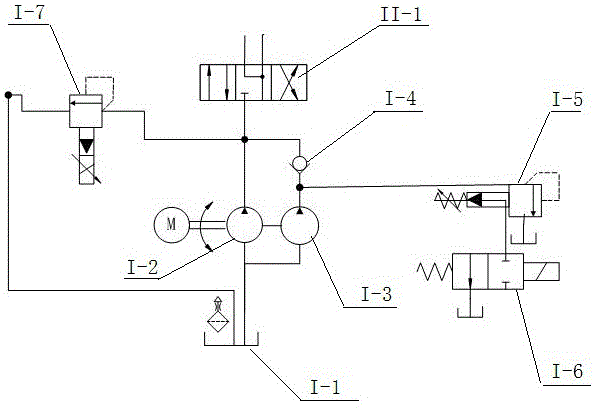 Hydraulic test system device for down-hole packer